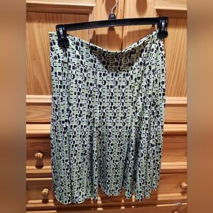 Y2k Green And Brown Skirt